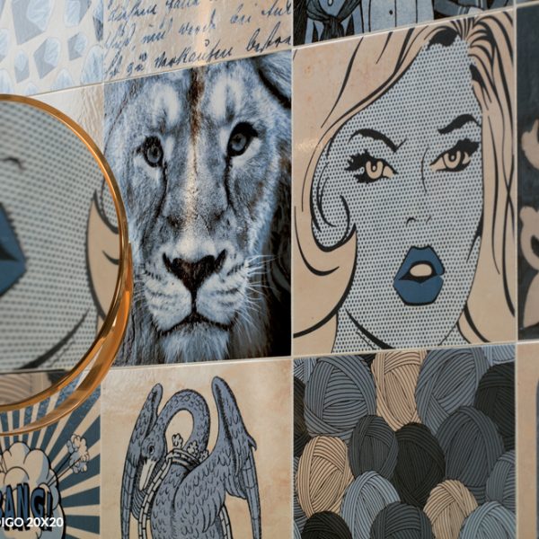 Indigo Décor Mix 20x20