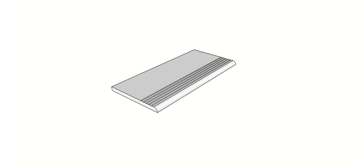 Bordo becco di civetta con antisdrucciolo <span style="white-space:nowrap;">30x60 cm</span> &nbsp; <span style="white-space:nowrap;">sp. 20mm</span>